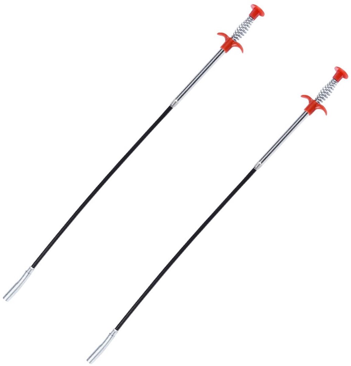 Dailygoods - Set van 2 Telescopische Grijptangen voor Afvoerreiniging