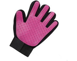 Schoonmakende Handschoenen Rubber Honden Katten Grooming Handschoenen Mitten Deshdeding Reinigingsdier Haarverwijderaar Borstel Scratcher for Dog Cat Combing Massage Huishoudhandschoenen(Right Hand,Gr