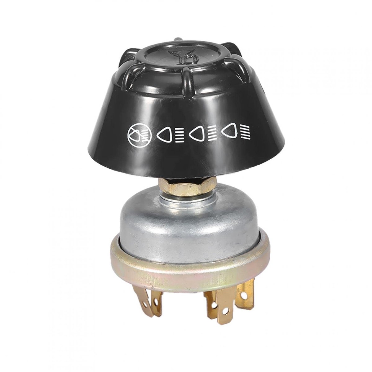 Dailygoods - Dailygoody - Tractor Lichtschakelaar - 12V Drukknop met 4 Posities