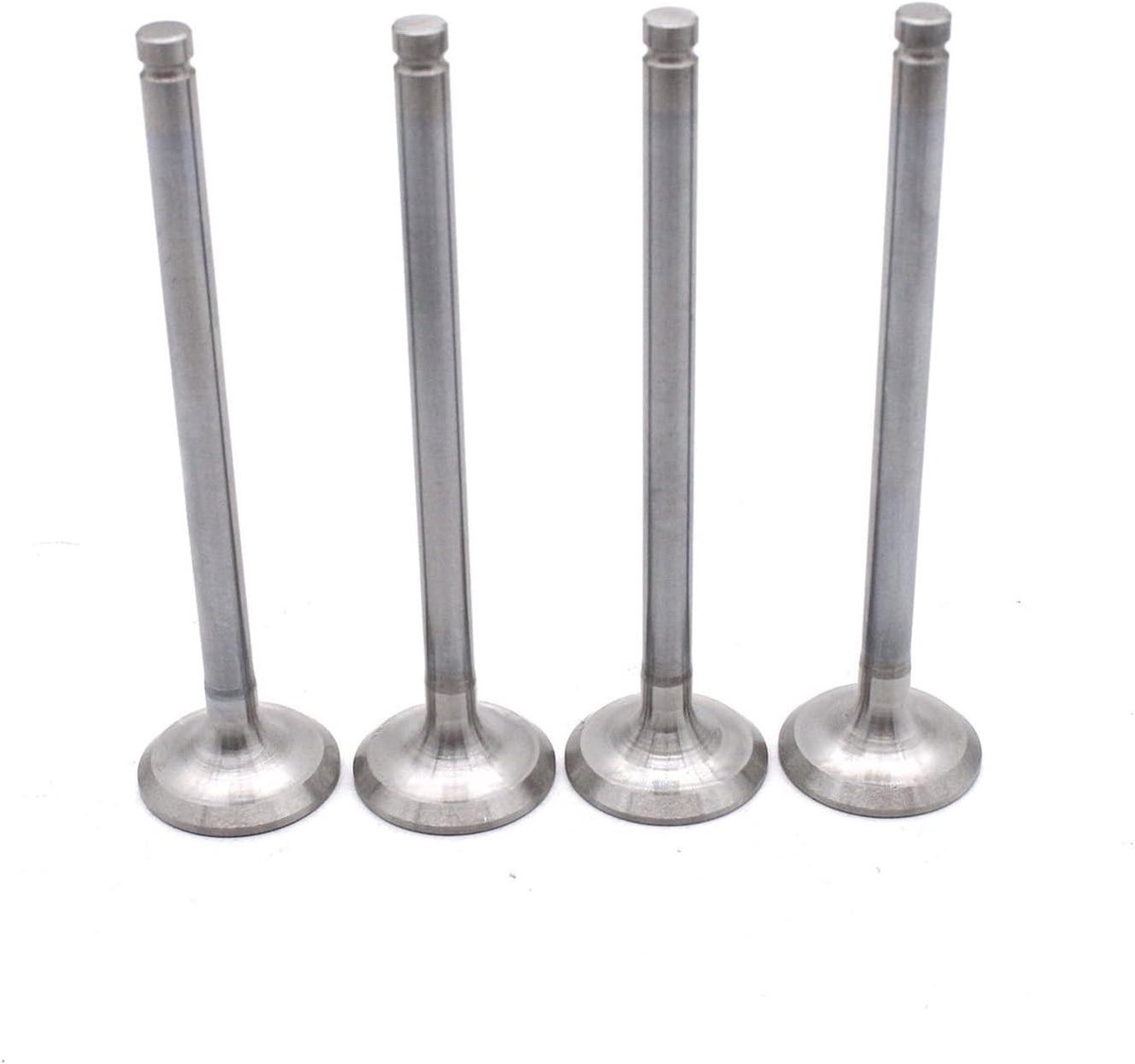 Uitlaatkleppen Set - Motor Onderdelen - Auto Onderhoud - Hoge Slagvastheid - 4 Stuks - Metaal