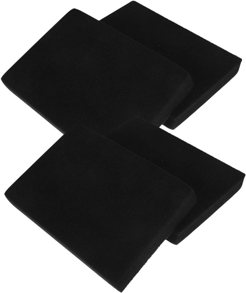 Luidspreker Schuim - Isolatiekussen Monitor - Verbeter Geluid - Hoge Dichtheid Schuim - 28x17x4 cm - Zwart