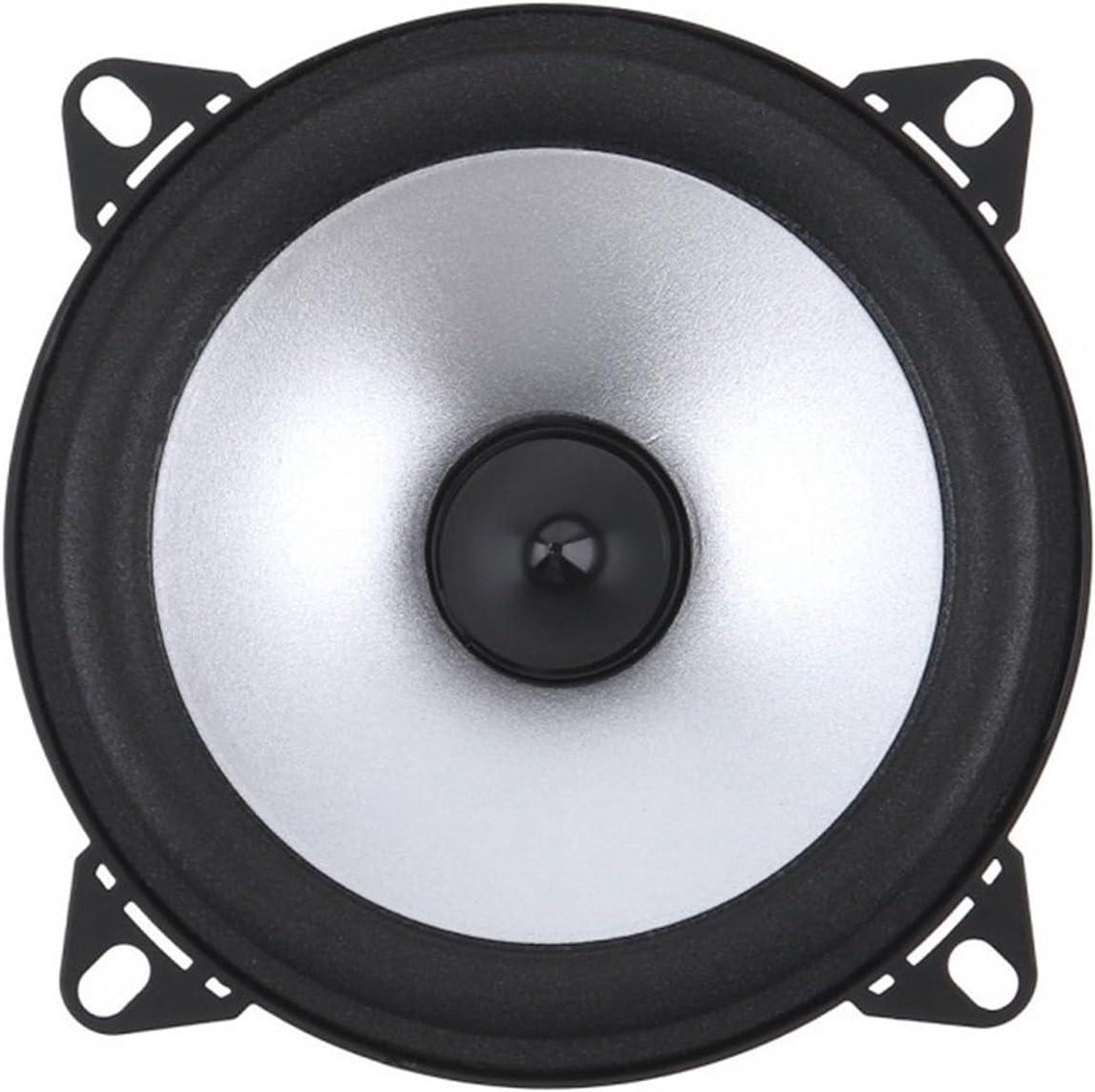 Auto Luidsprekers - Muziek Systeem - Autogeluid Verbeteren - Dubbele Drivers - 4 Inch Set - Zwart