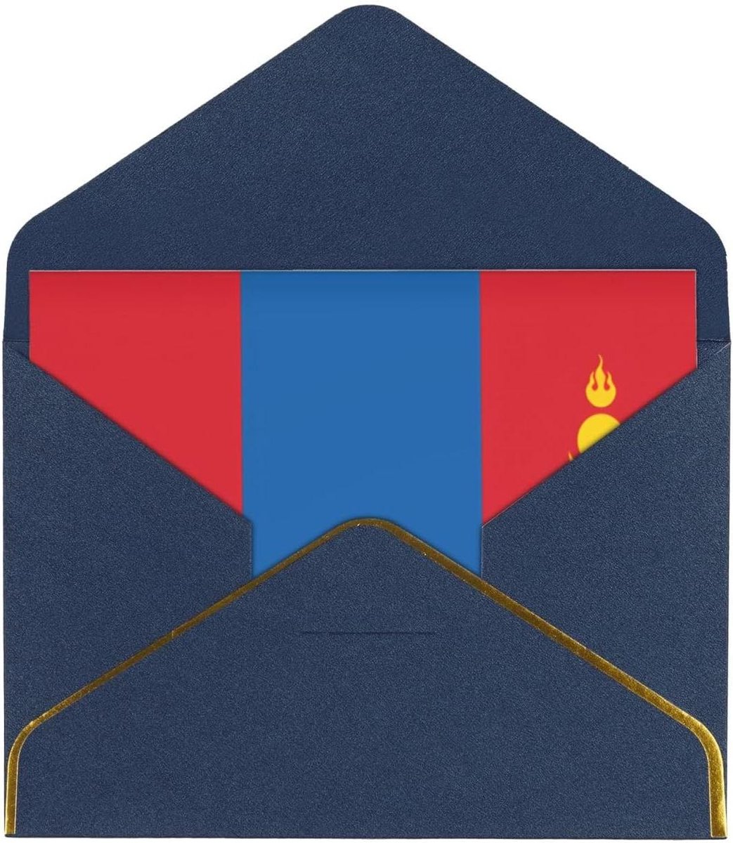 Wenskaarten Set - Kaarten Assortiment - Gelegenheden Vieren - Parelmoer Afwerking - Inclusief Enveloppen - Blauw
