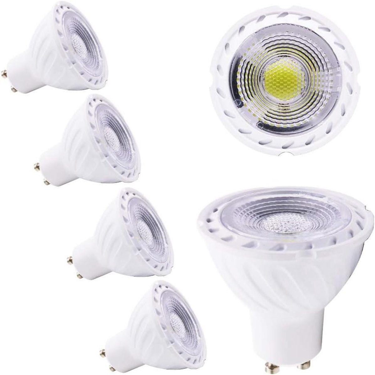 LED Lamp - Spot Verlichting - Ruimte Verlichten - Energiebesparend - GU10 Fitting - Warm Wit