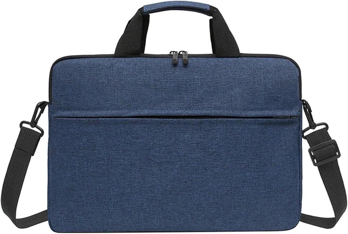 Laptoptas - Schoudertas - Zakelijk reizen - Multifunctioneel ontwerp - 14 inch - Blauw