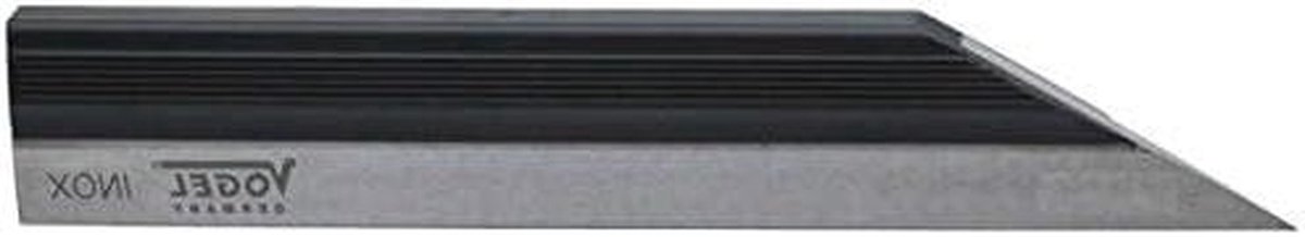 Precisie Haarliniaal - Meetlat Inox - Precisie Meten - Fijn Geslepen Rand - 250 mm - Zilverkleurig