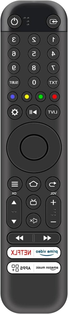 Afstandsbediening - Universele Controller - Televisie Bediening - Directe Werking - 10 Meter Bereik - Zwart