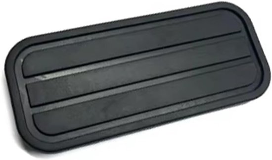 Pedaalrubberset Auto - Pedaalhoezen Set - Verbeter Rijervaring - Verhoogde Wrijving - 3 Stuks - Zwart — afbeelding 2