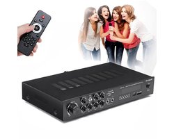 600W HiFi Stereo Versterker – 5-Kanaals Digitale Audioversterker – FM AM Radio – USB & Bluetooth – Versterker audio - Stereo set