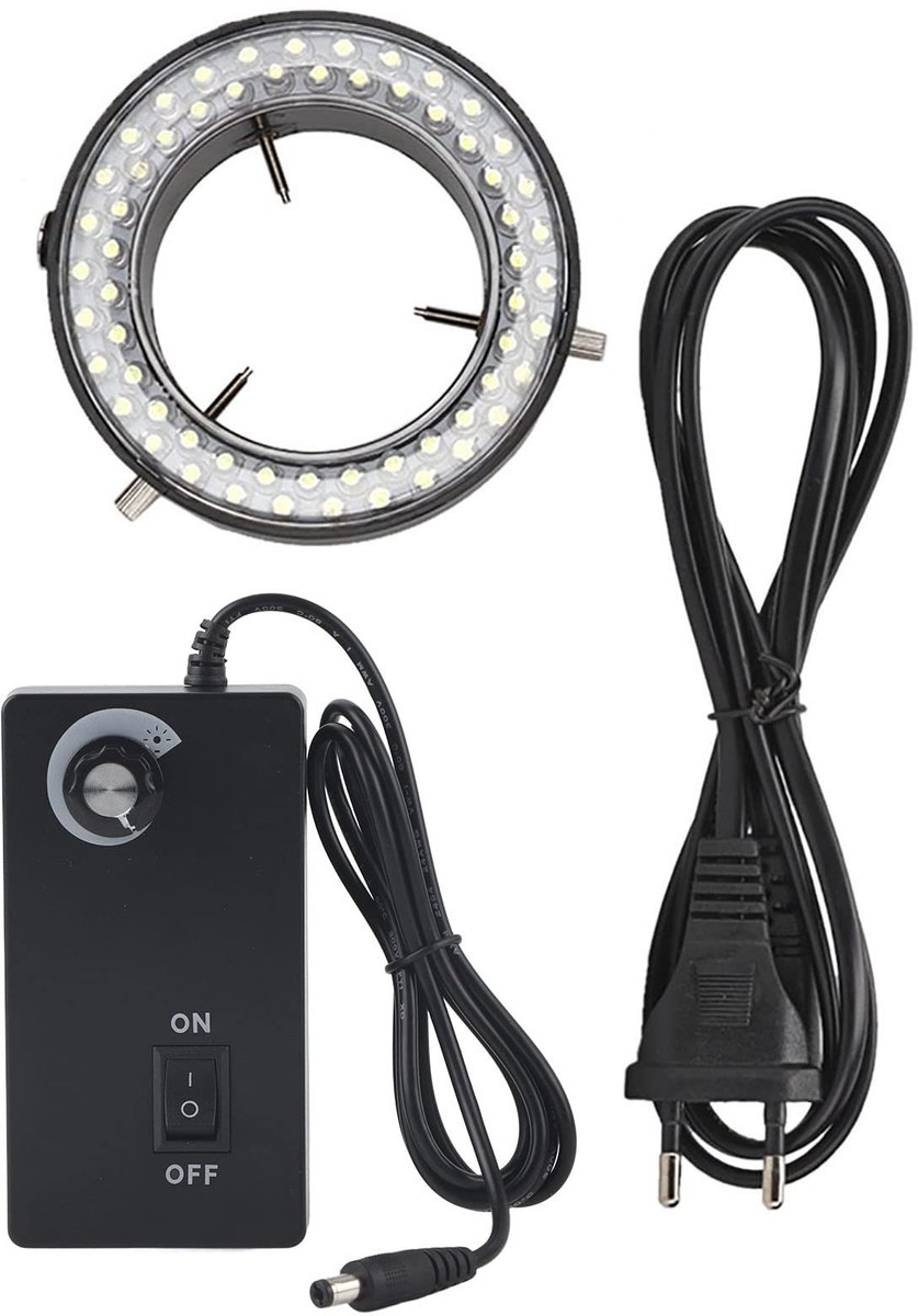 Dailygoods - LED Microscoop Ringlicht met 56 LEDs
