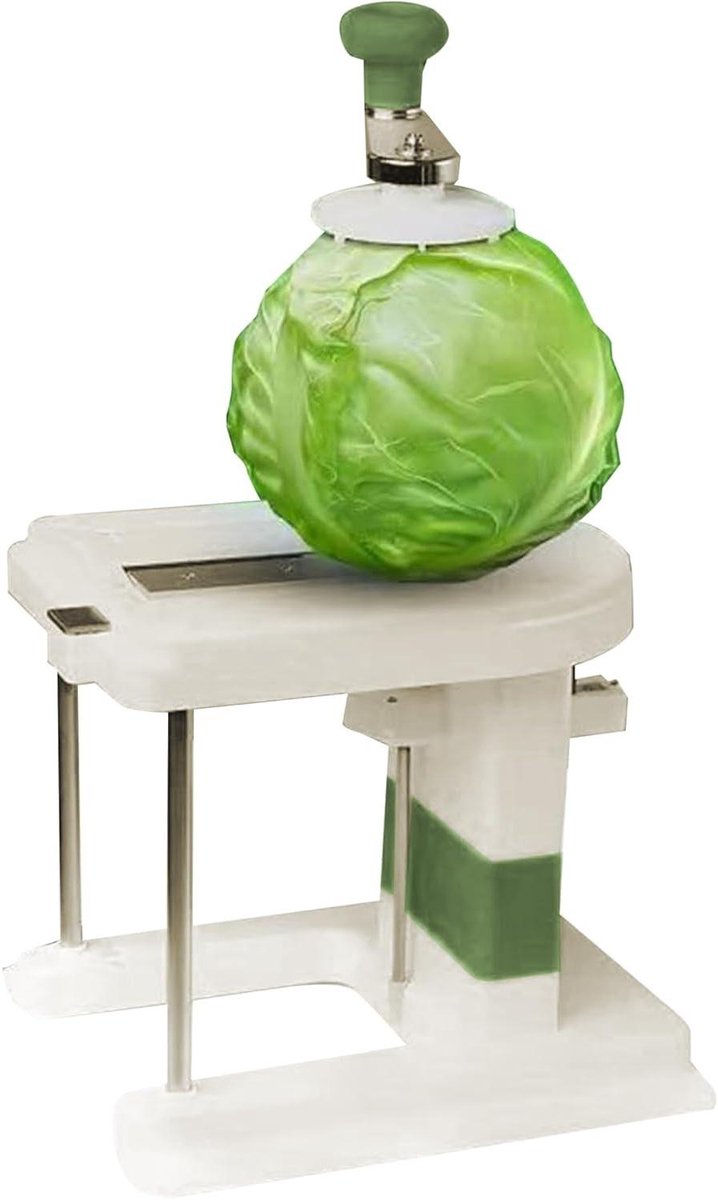Kool Snijder - Keuken Shredder - Salade Bereiden - Meerdere Cutters - 24 cm Lengte - Grijs