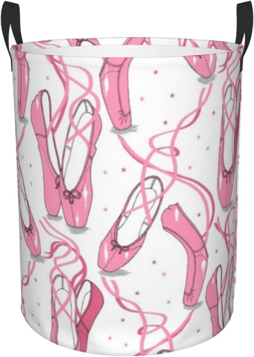 Wasmand Opvouwbaar Opbergmand Kleding Thuis Organiseren Waterdicht Oxford Doek 40 x 50 cm Zwart
