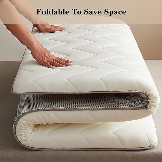 Vloermatras - Japanse futon - Comfortabel slapen - Verdikte 6 cm - 150 x 200 cm - B — afbeelding 2