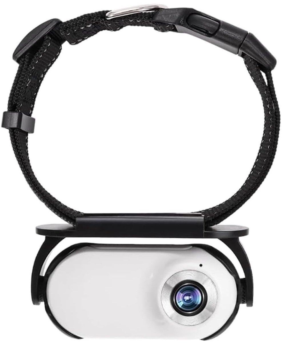 Cosensi - Dailygoods - Dailygoody - Pet Collar Camera - 360° Rotatable Actie Camera - Voor Honden en Katten - Dierenaccessoire - HD beeldkwaliteit - Geschikt voor huisdieren
