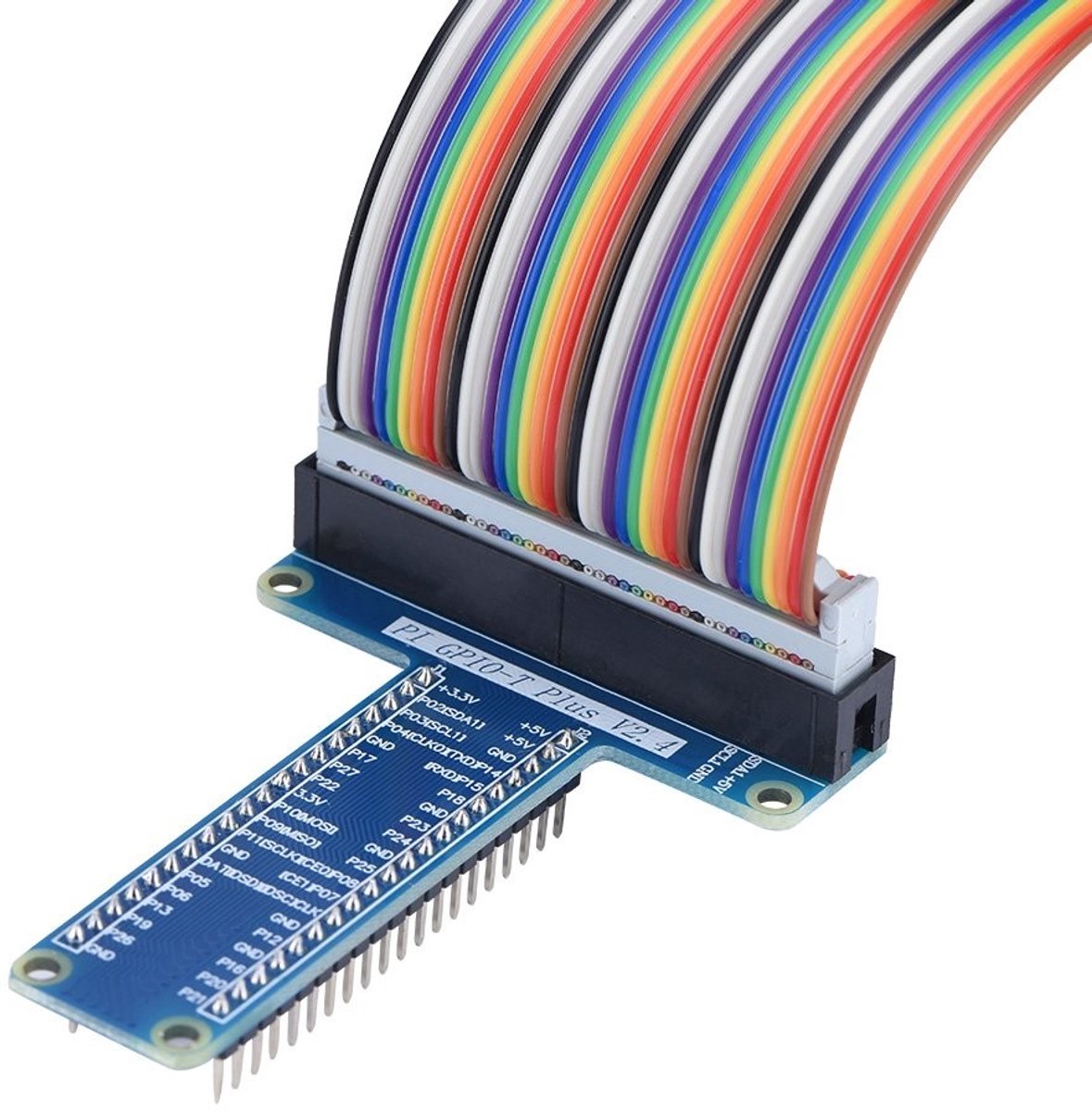 Dailygoods - Dailygoody - T-Type Extension Module Board Adapter - Uitbreidingsset - 40Pin Lint Kabel - Geschikt voor Raspberry Pi 1B+/2B/3B - Eenvoudig aanslu...