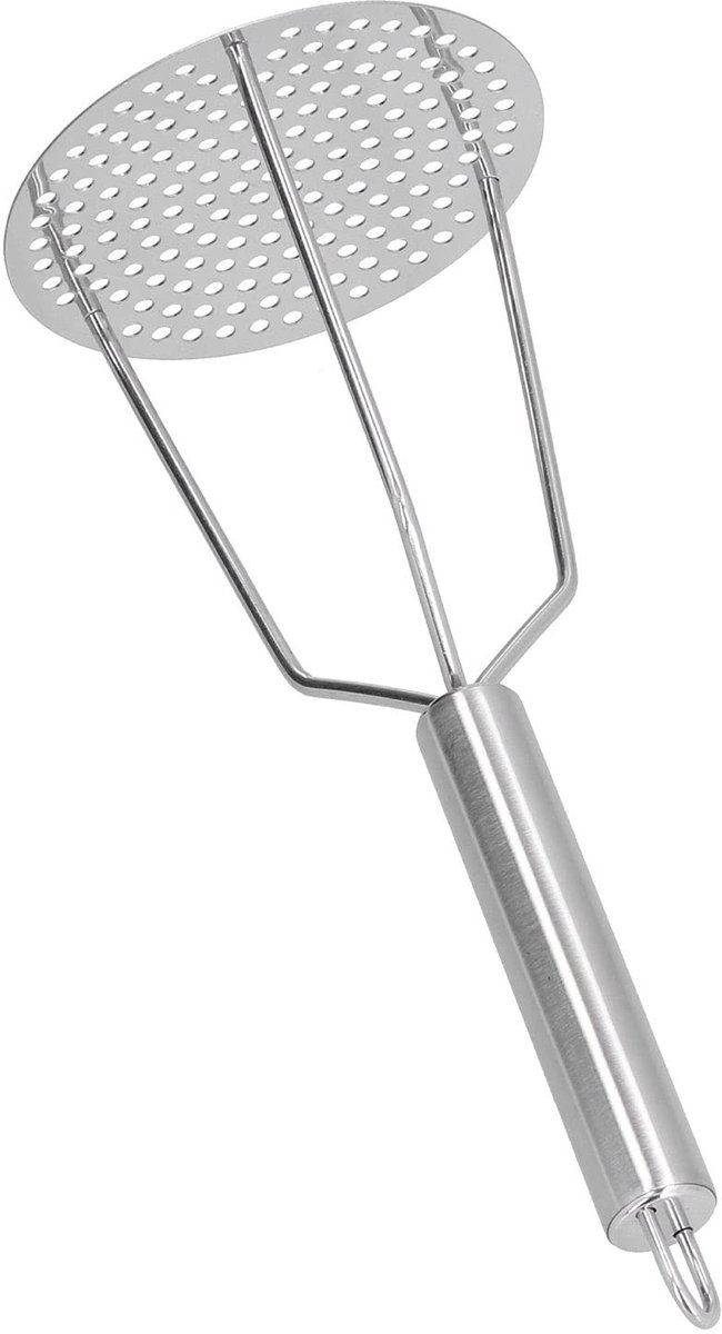 Dailygoods - Roestvrijstalen Aardappelstamper met Ergonomische Handgreep
