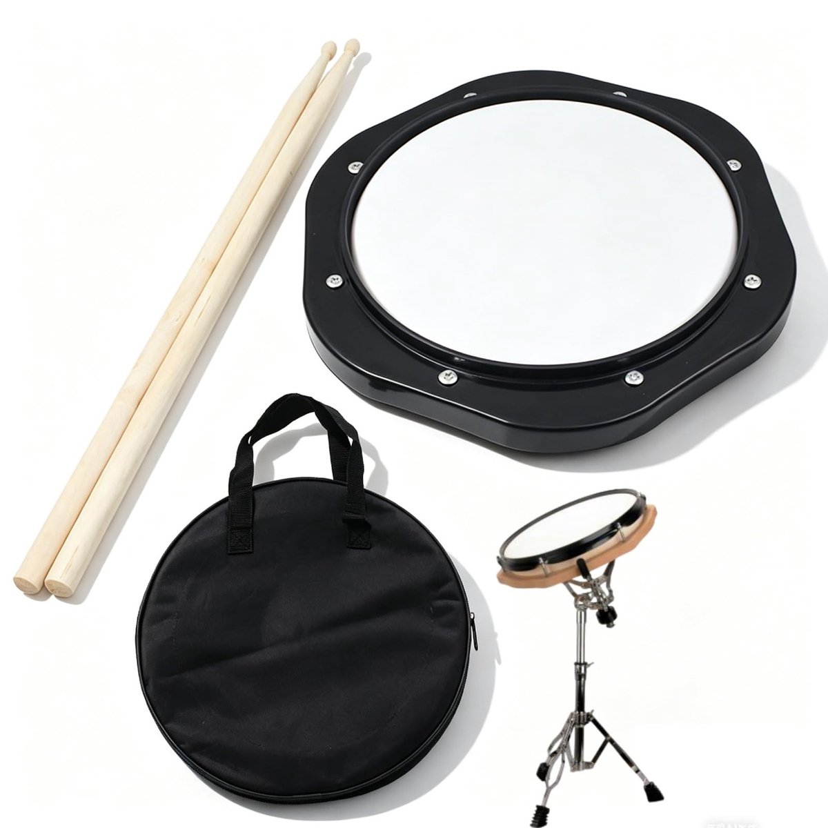 Dailygoods - 10 Inch Stille Oefen Drum Pad voor Muzikale Training