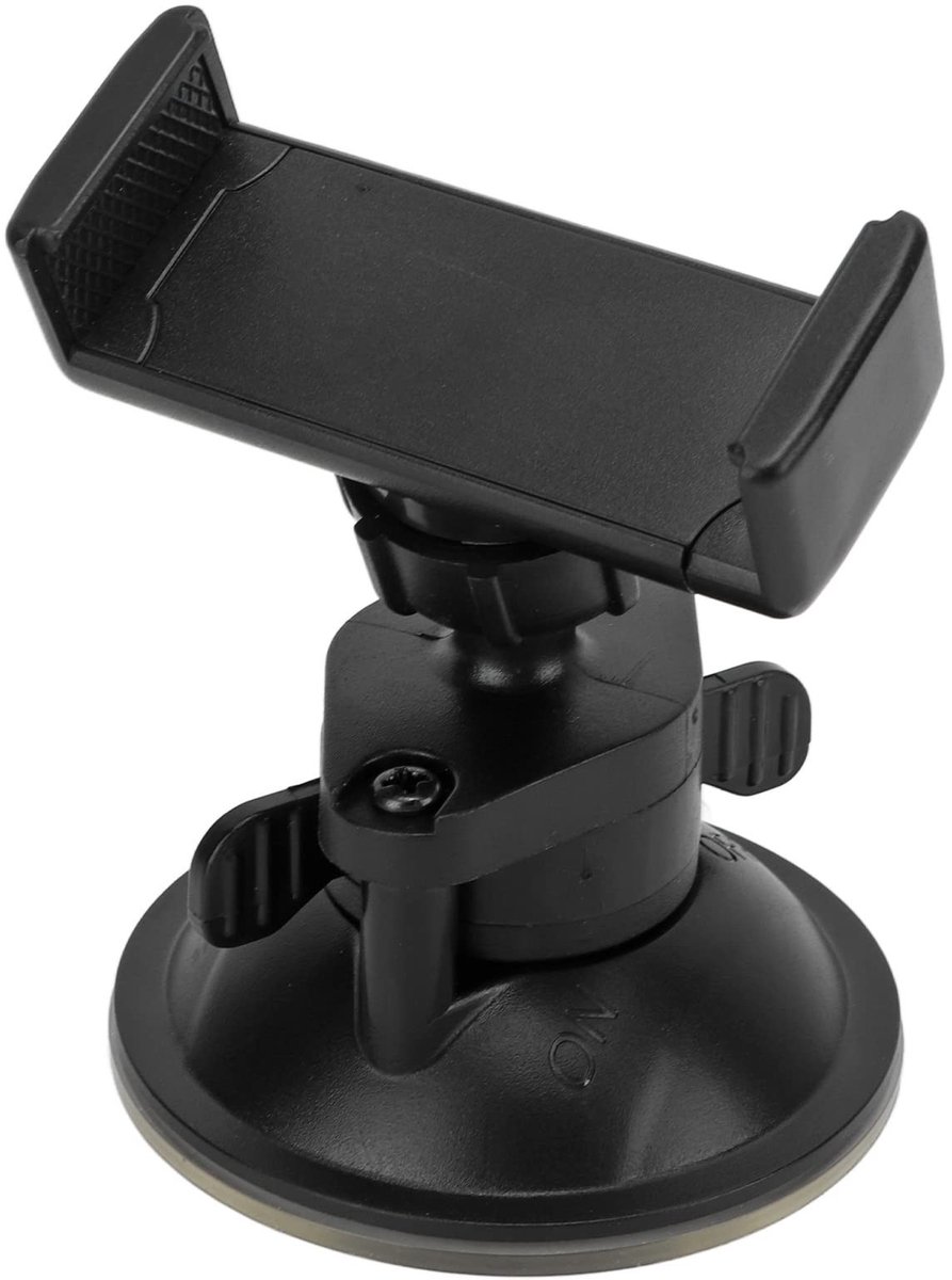 Dailygoods - 360° Verstelbare Zuignap Telefoonhouder voor Auto
