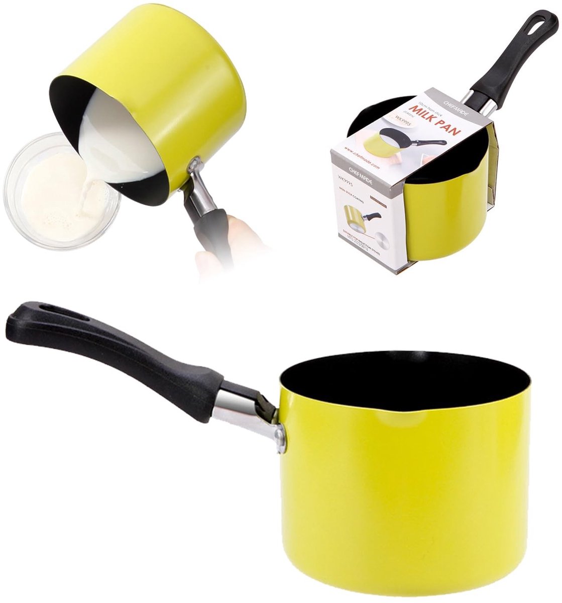 Dailygoods - Mini Steelpan met Anti-aanbaklaag en Handvat