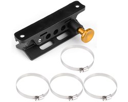 Dailygoods - Dailygoody - Brandblusser Beugel - Verstelbare Montagebeugel - Stabiliteit en Gebruiksgemak - Goud Kleur - Veiligheid in Auto - Ideaal voor Brandpreve