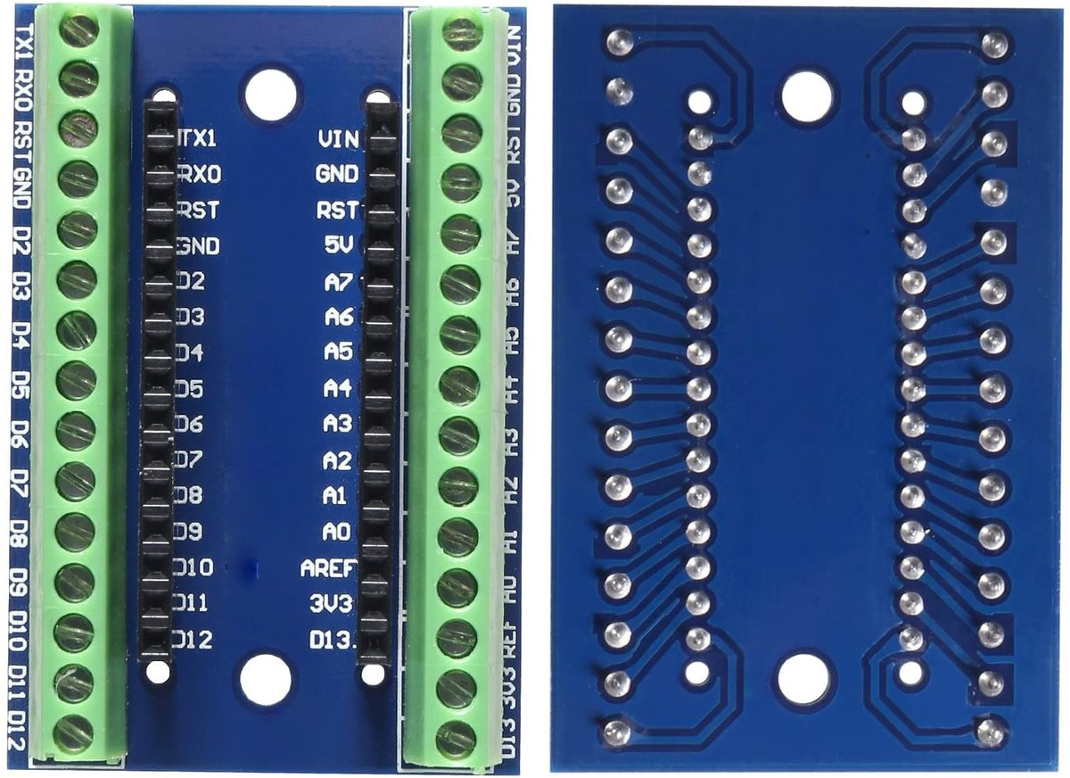 Dailygoods - Terminal Adapter Uitbreidingskaart voor Arduino Nano V3.0