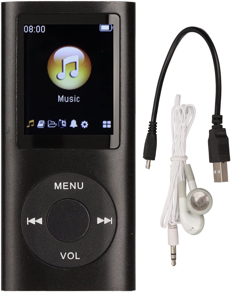 Dailygoods - Draagbare Digitale MP3-speler met 64GB Geheugen