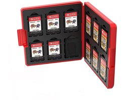 Dailygoods - Magnetische Game Card Case voor Nintendo Switch met 12 Kaartsleuven