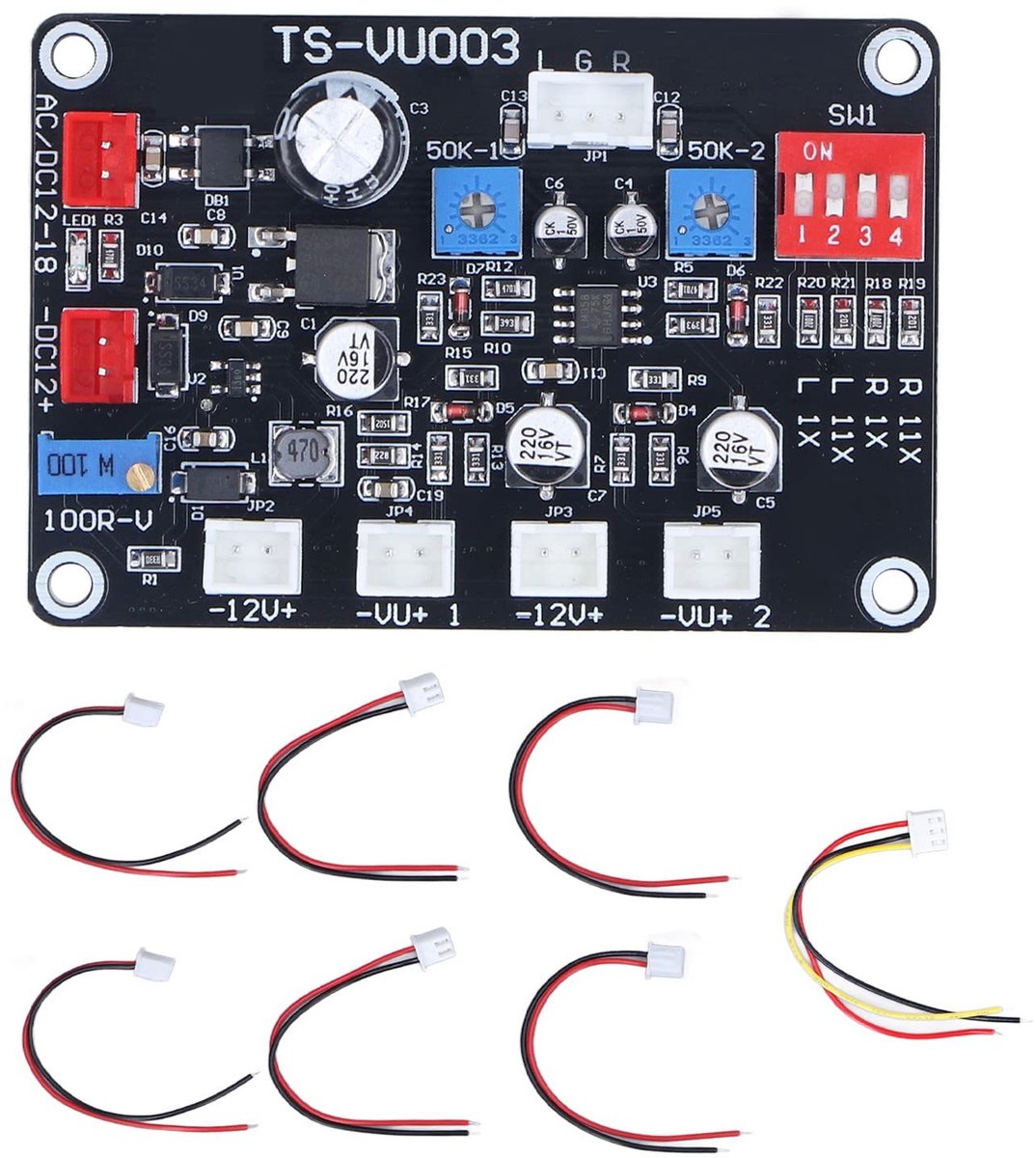 Dailygoods - VU Meter Driver Board voor Hoge Frequentie en Lage Toegang