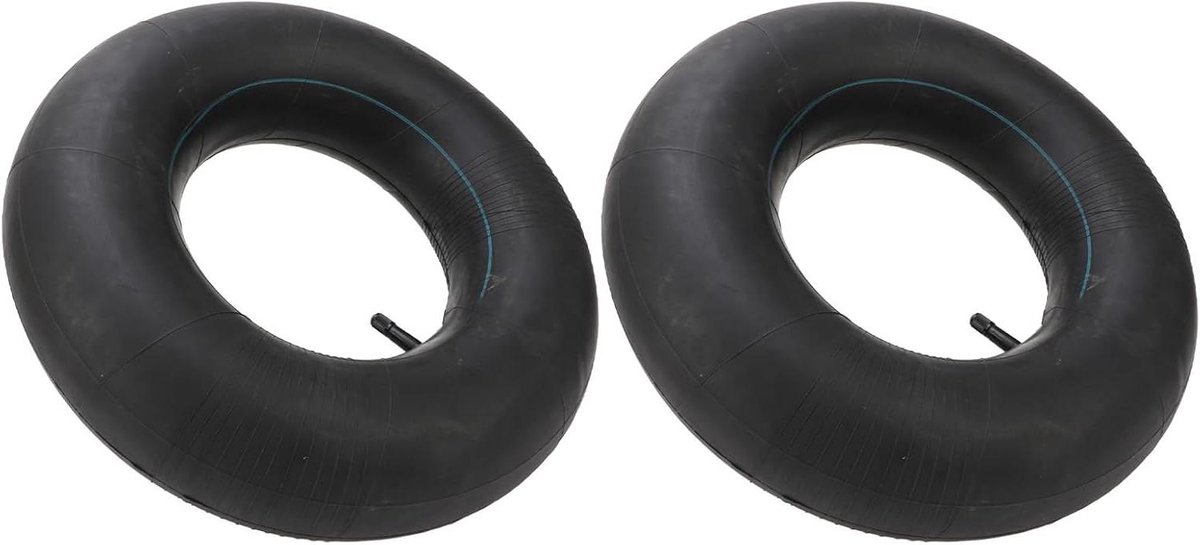 Binnenband Set - Vervangende Band - Voertuig Reparatie - Verbeterde Lekbestendigheid - 6 Inch - Zwart