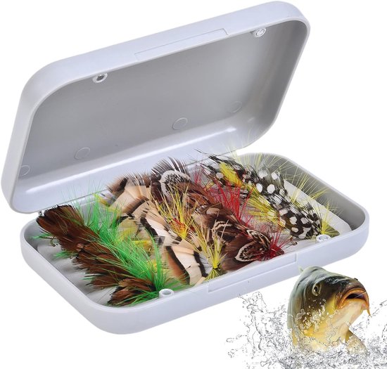 Vliegen Aas Set - Kunstaas Vissen - Forel Vangen - Natuurlijke Simulatie - 100 Stuks - Multicolor — afbeelding 5