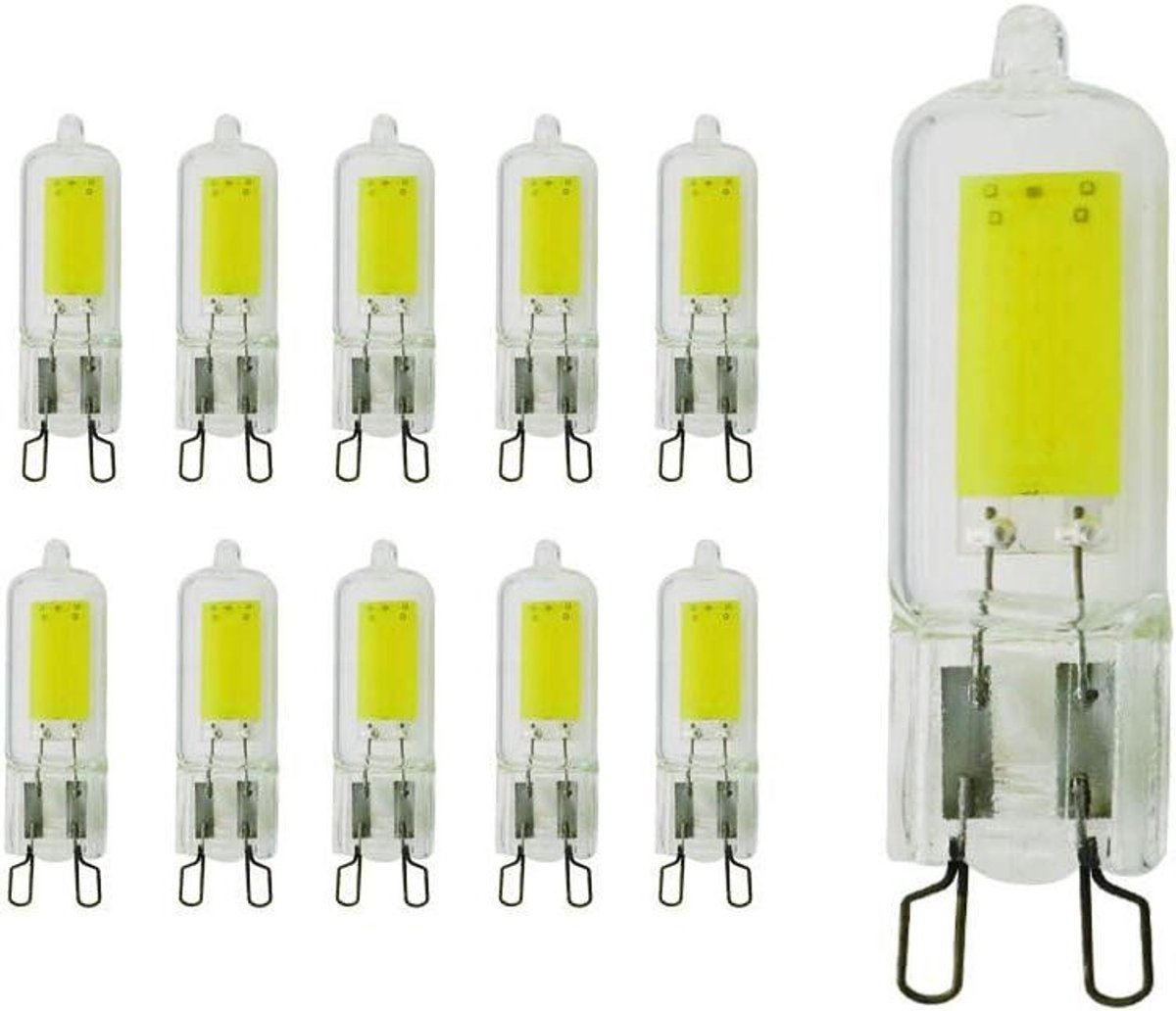 LED Lampen - G9 Spot - Huis Verlichten - Energiebesparend - 10 Stuks - Koud Wit