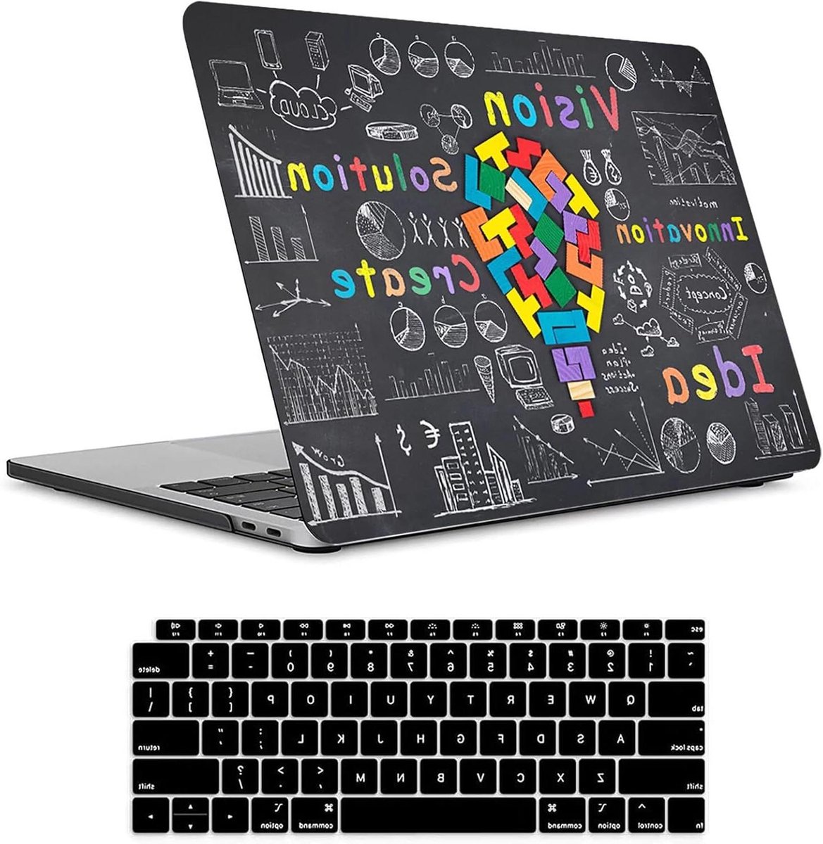 Laptop Hardcase - Beschermhoes - Laptop Bescherming - Op Maat Gemaakt - 13 inch - Idee