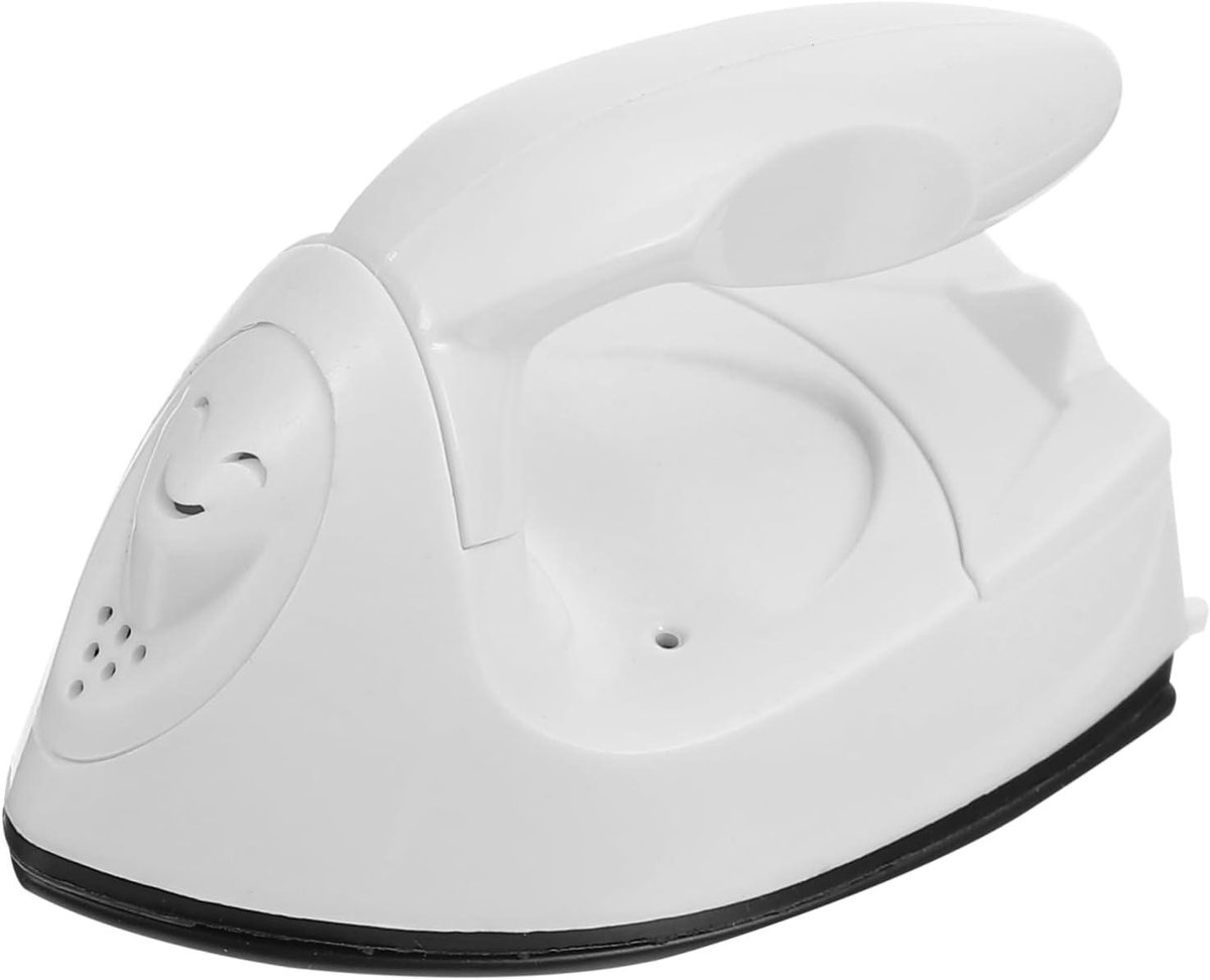 Mini Hittepers - Strijkijzer Stomer - Vinyl Projecten - Laag Vermogen - 10 x 5.8 cm - Wit