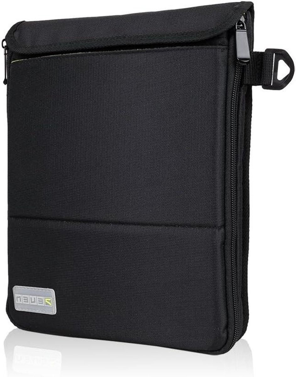 Tablethoes - Sleeve Tas - Mobiel Werken - Met Standfunctie - Tot 10.1 Inch - Zwart