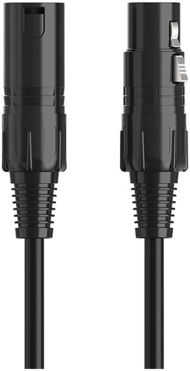 Audiokabel - XLR Kabel - Apparatuur Verbinden - Gebalanceerd Signaal - 10m - Zwart