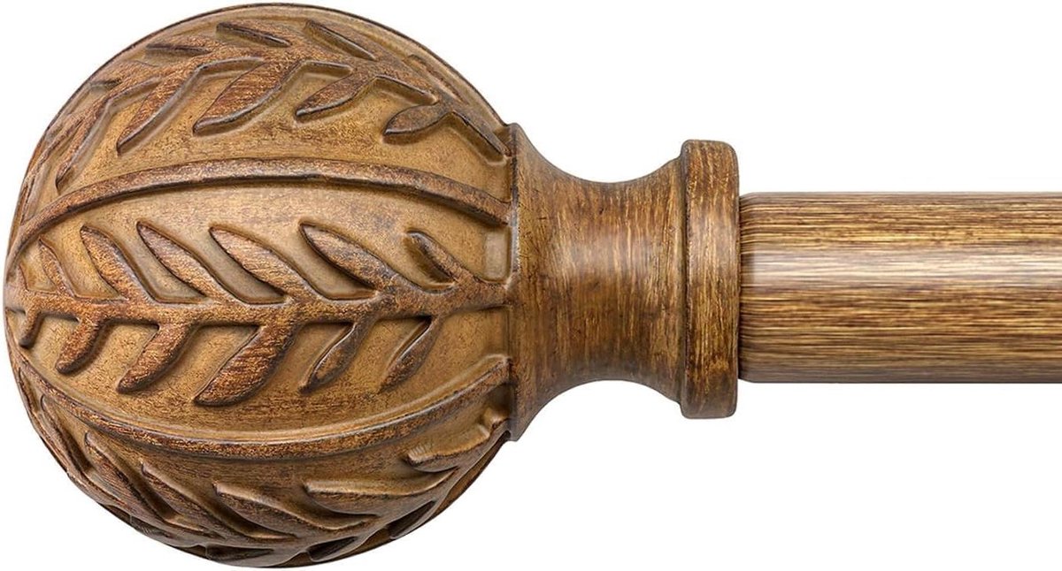 Gordijnroede uittrekbaar - Raamdecoratie roede - Woonkamer inrichten - Zware belasting - 8