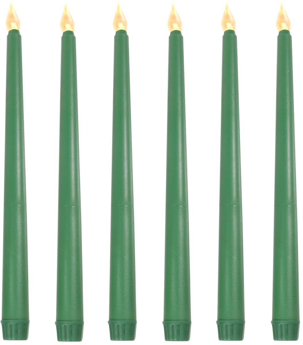 Cosensi - Dailygoods - Dailygoody - Gekleurde Kaarsenlichten - Vlamloze Kaarsen - Decoratieve Kandelaar - Led Kaarsen - Afstandsbediening - Geschikt voor Feesten - Kerstdeco...