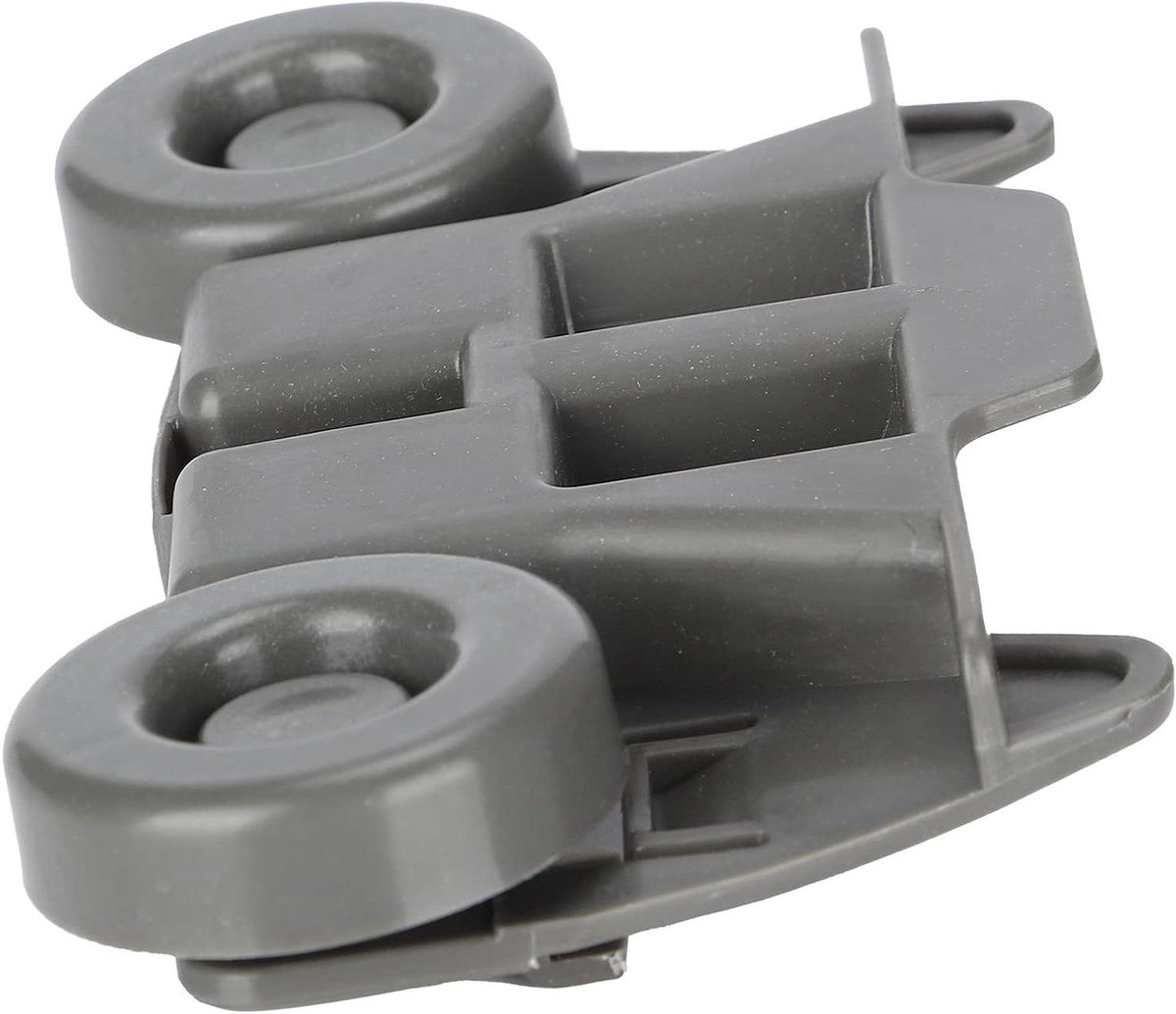Vaatwasser Wielunit - Vervangend Onderdeel - Vaatwasser Reparatie - Duurzaam ABS Materiaal - 13.6 x 6.7 cm - Grijs