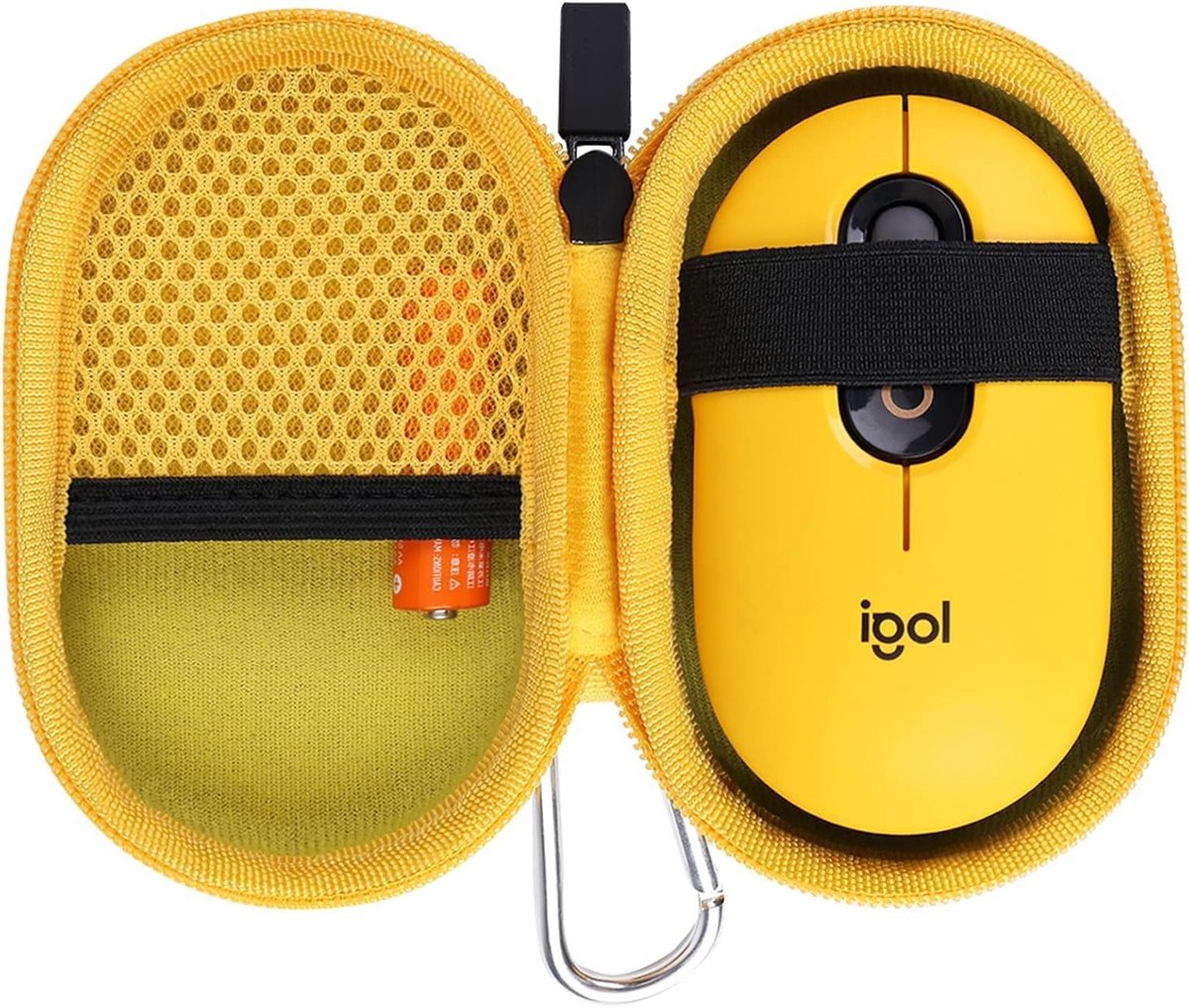 Harde Reistas voor Logitech POP en Pebble M350s / M350 Draadloze Bluetooth Muis - Bescherming en Opslag