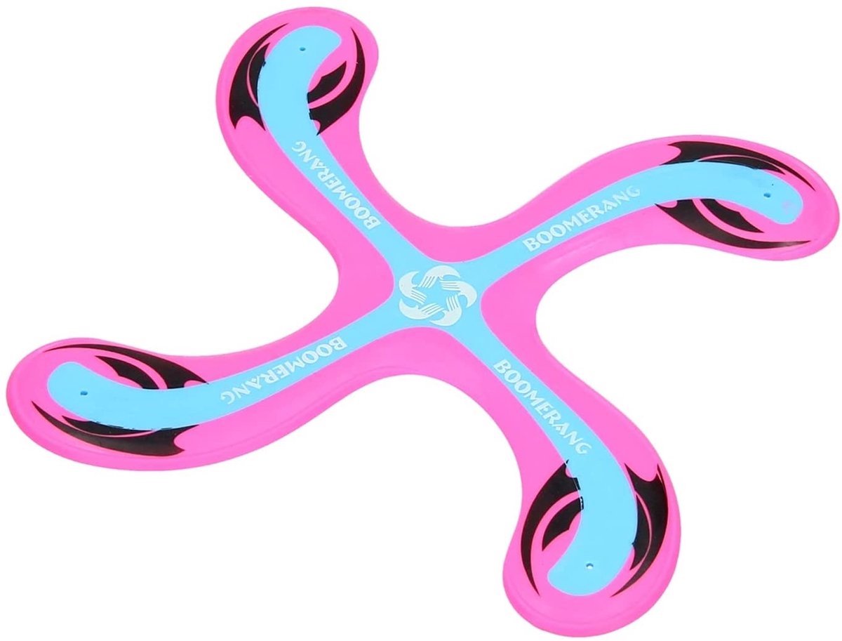 Johntoy Outdoor Fun Boomerang Geel 25 Cm — cadeau in Spellen & Speelgoed - foto 2
