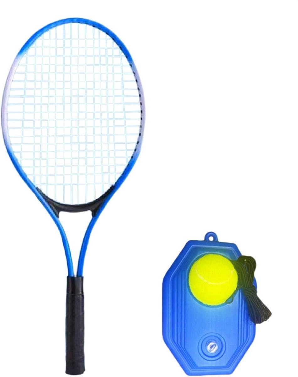 Tennistrainer Bal - Oefenbal met Touw - Solo Tennis Oefenen - Verstelbare Stabiliteitsbasis - 1.1 Pond - Niet Gespecificeerd