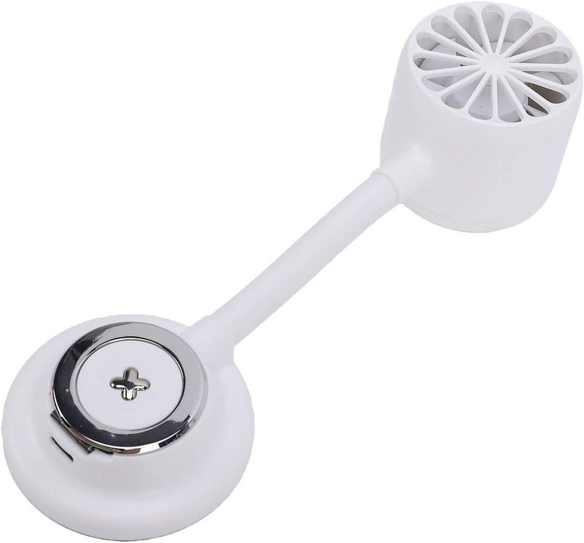Mini Ventilator - Draagbare Koeler - Persoonlijke Verkoeling - Magnetische Bevestiging - 21 cm Hoog - Wit