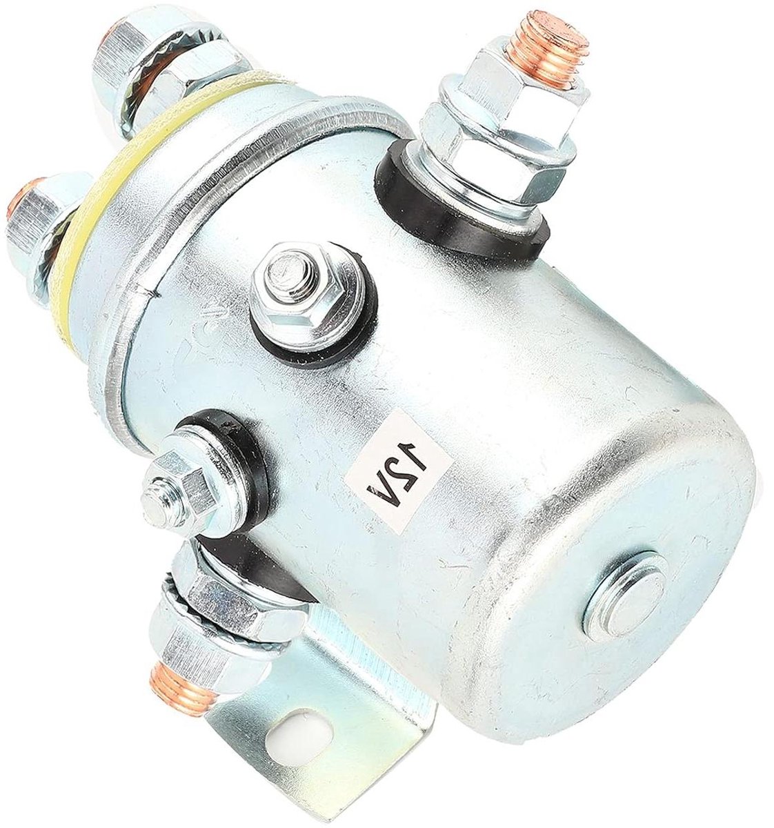 Lierrelais Schakelaar - Voertuig Relais - Lier Bediening - 200A Capaciteit - 12V - Metaal