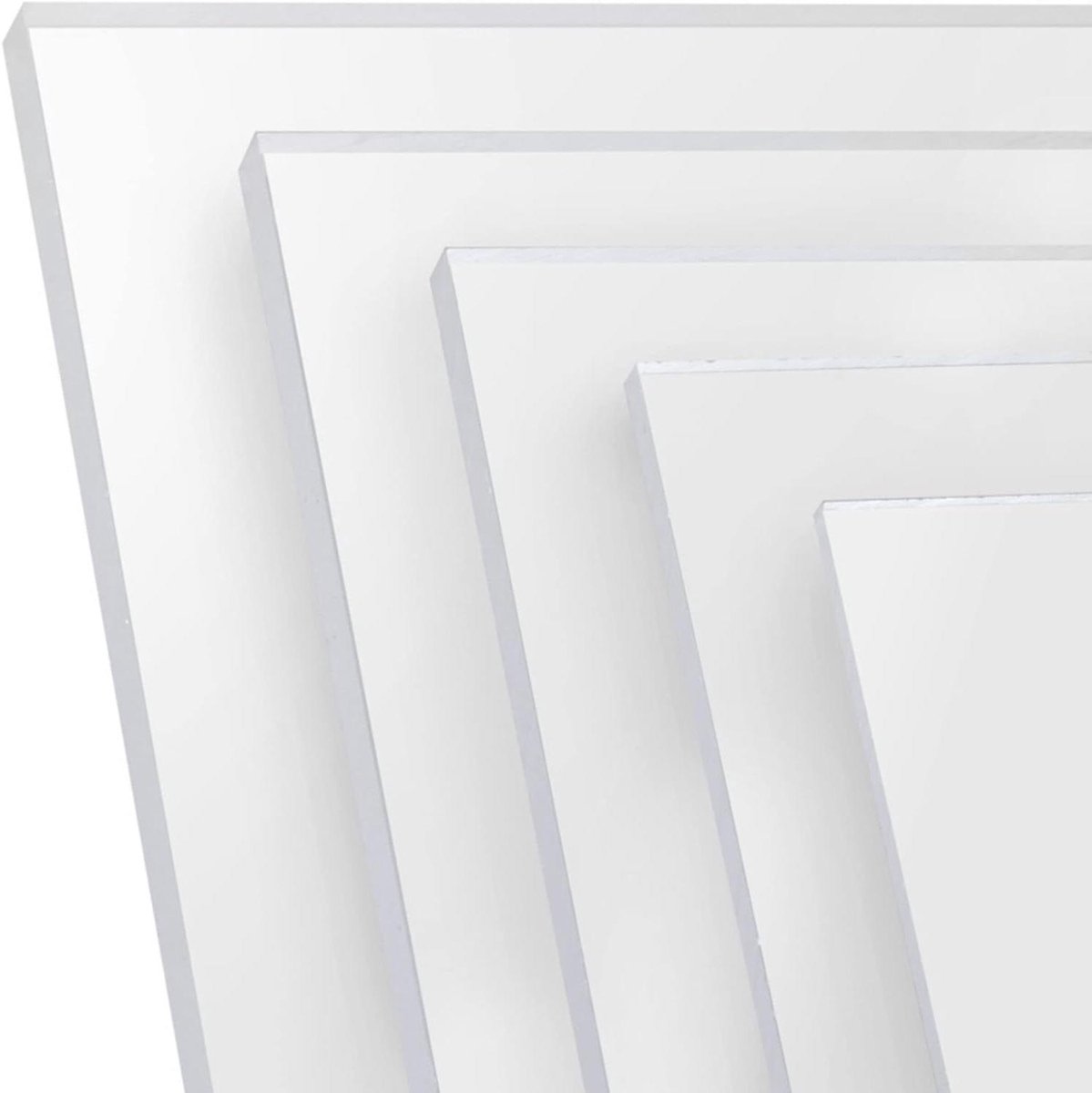 FRAMO Acrylglas plaat 14x14 cm op maat gesneden | 2 mm dikke zeer transparante acrylglaspl