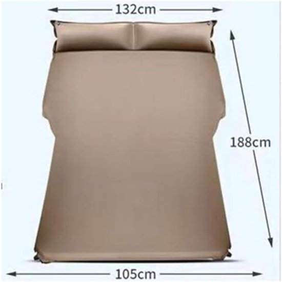 Auto Matras - Luchtbed Auto - Comfortabel Reizen - Zelfopblaasbaar Ontwerp - 15 cm dik - Grijs — afbeelding 5