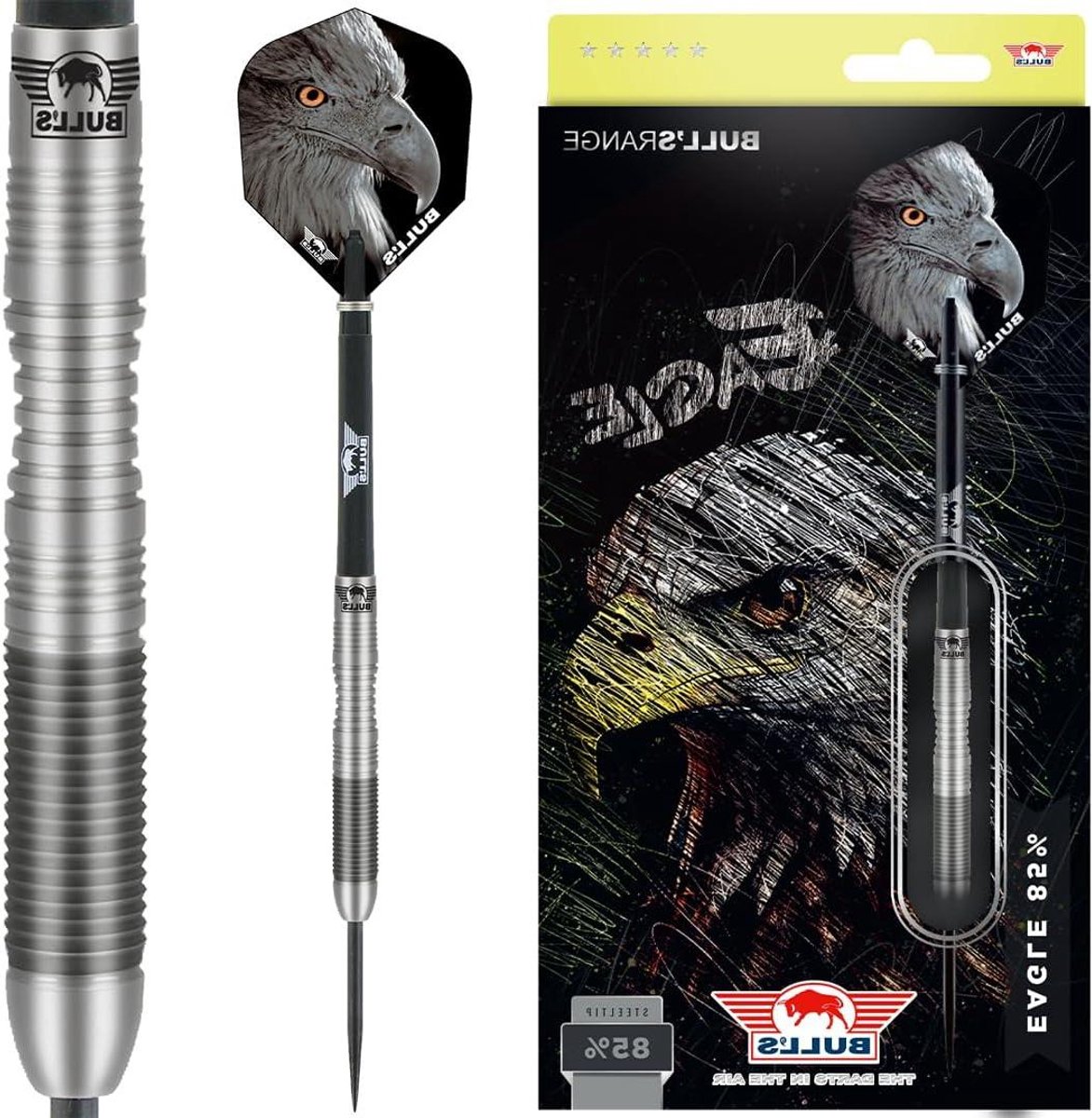 Dartpijlen Set - Stalen Darts - Precisie Werpen - 85% Tungsten Materiaal - 22 Gram - Zilver
