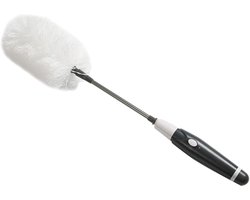 Elektrische Stoffer - Draadloze Stofborstel - Stofvrij Maken - 360° Roterende Borstel - 510 Gram - Grijs