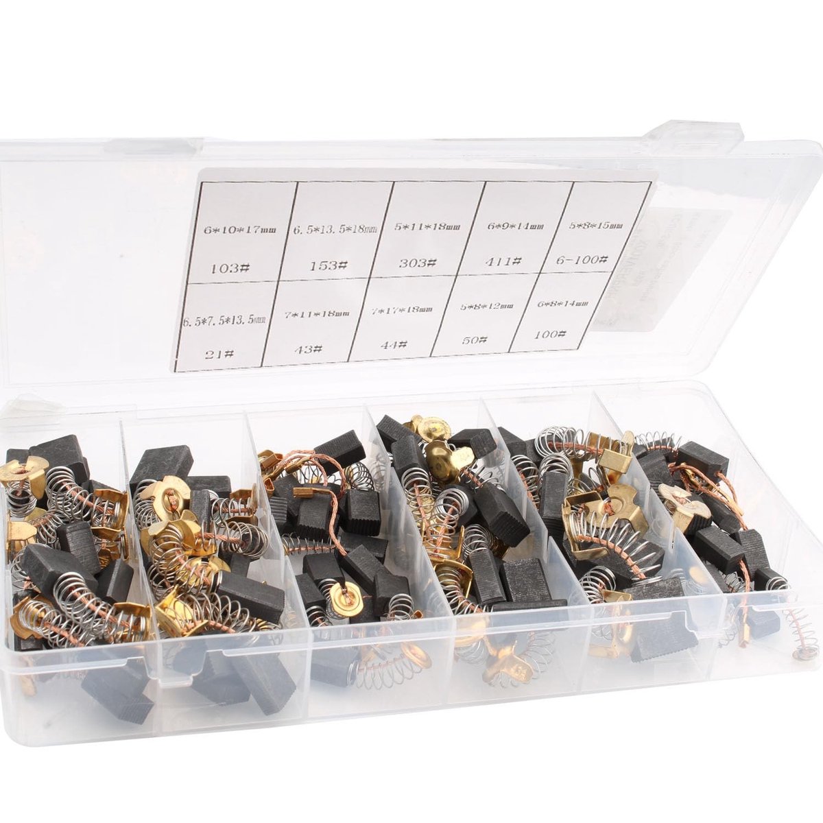 Dailygoods - Set van 80 Vervangingskoolborstels voor Elektrisch Gereedschap