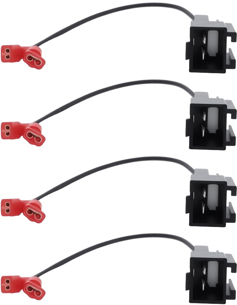 Dailygoods - 4 Stuks Auto Speaker Connector Harnas Adapter voor Jeep en Wrangler