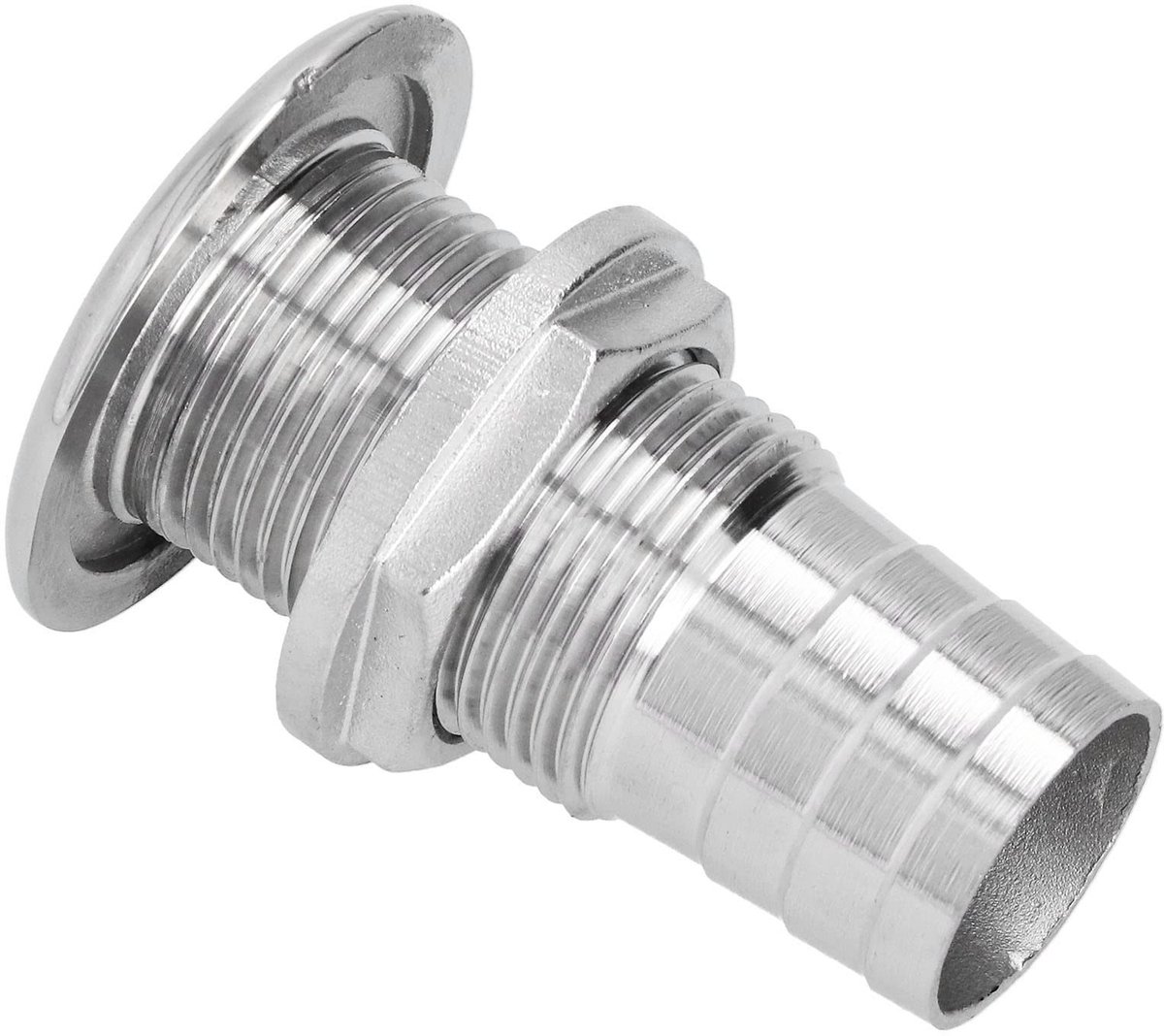 Dailygoods - RVS Boot Water Afvoer Fitting 1 Inch